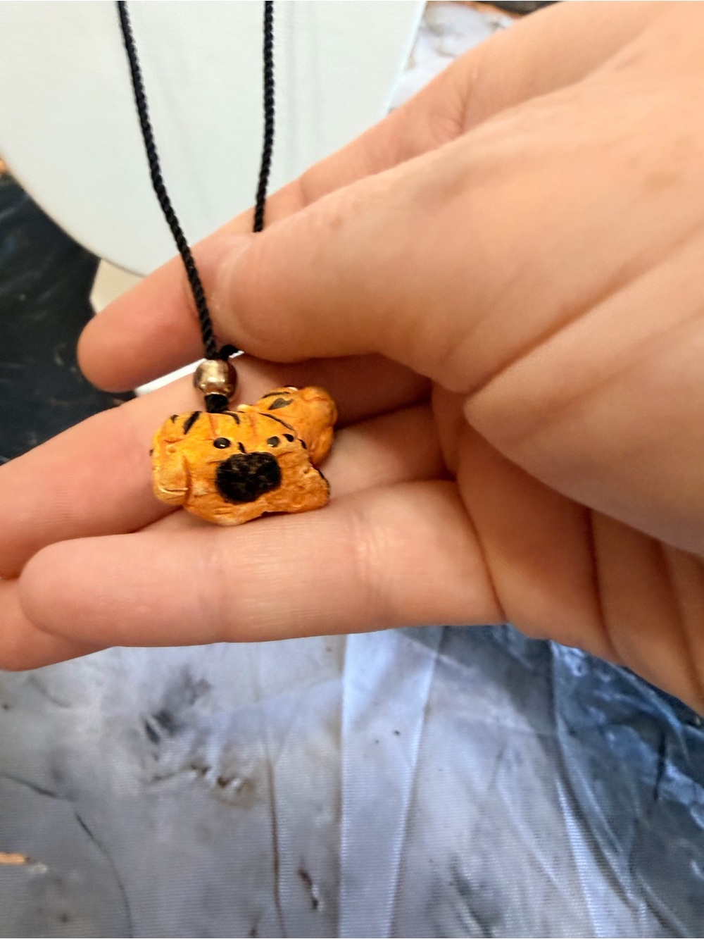 Tiger necklace rope - Picture 7 of 8